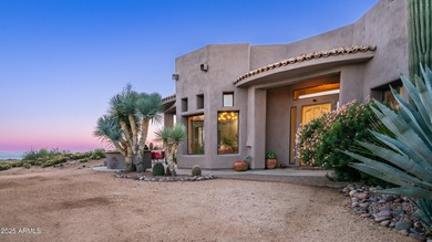 Experience serene desert living in this stunning Tonto Hills on Rancho Manana Golf Club in Arizona - for sale on GolfHomes.com, golf home, golf lot