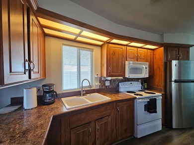 This home is in like-new condition, boasting a brand-new roof on Viewpoint Golf Resort in Arizona - for sale on GolfHomes.com, golf home, golf lot