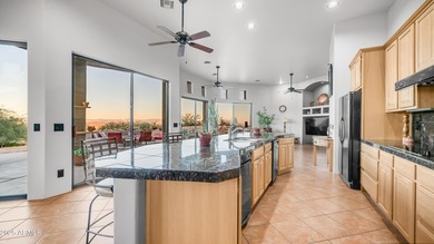 Experience serene desert living in this stunning Tonto Hills on Rancho Manana Golf Club in Arizona - for sale on GolfHomes.com, golf home, golf lot