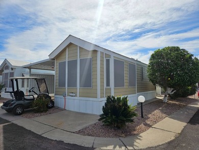 This home is in like-new condition, boasting a brand-new roof on Viewpoint Golf Resort in Arizona - for sale on GolfHomes.com, golf home, golf lot