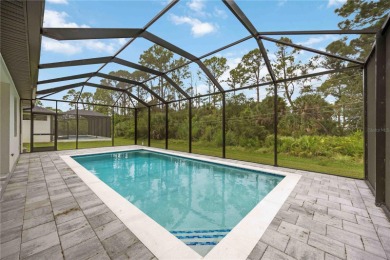 Welcome to your Florida dream home! This newly built 3-bedroom on Sabal Trace Golf and Country Club in Florida - for sale on GolfHomes.com, golf home, golf lot