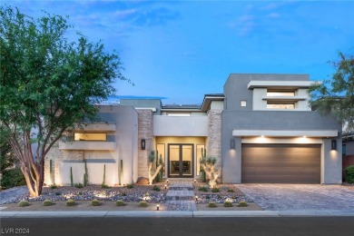 Located in a double-gated neighborhood within the Ridges, this 3 on Bears Best Las Vegas Golf Club in Nevada - for sale on GolfHomes.com, golf home, golf lot