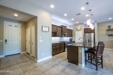 Discover low-maintenance luxury in this beautifully updated on Tuscany Falls At Pebble Creek in Arizona - for sale on GolfHomes.com, golf home, golf lot