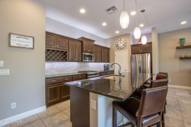 Discover low-maintenance luxury in this beautifully updated on Tuscany Falls At Pebble Creek in Arizona - for sale on GolfHomes.com, golf home, golf lot
