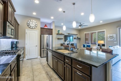 Discover low-maintenance luxury in this beautifully updated on Tuscany Falls At Pebble Creek in Arizona - for sale on GolfHomes.com, golf home, golf lot
