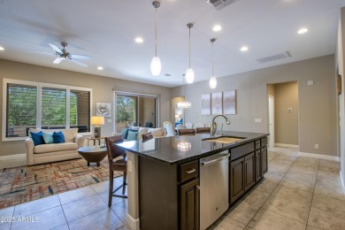 Discover low-maintenance luxury in this beautifully updated on Tuscany Falls At Pebble Creek in Arizona - for sale on GolfHomes.com, golf home, golf lot