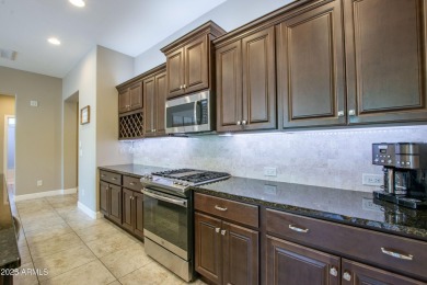 Discover low-maintenance luxury in this beautifully updated on Tuscany Falls At Pebble Creek in Arizona - for sale on GolfHomes.com, golf home, golf lot