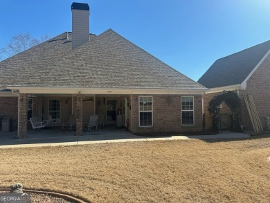 Gorgeous 4-sided brick 5 bedroom, 3.5 bathroom home on almost 1 on Cedar Lake Golf Club in Georgia - for sale on GolfHomes.com, golf home, golf lot