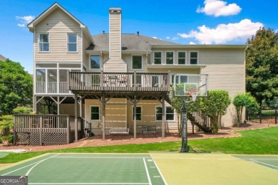 A remarkable one-of-a-kind home situated in the sought-after on Canongate At Eagle Watch Golf Club in Georgia - for sale on GolfHomes.com, golf home, golf lot