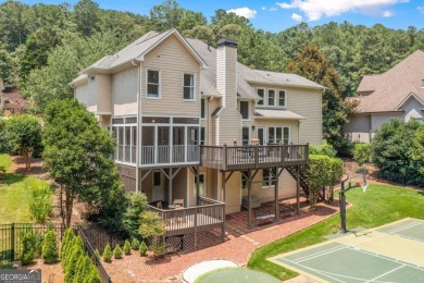 A remarkable one-of-a-kind home situated in the sought-after on Canongate At Eagle Watch Golf Club in Georgia - for sale on GolfHomes.com, golf home, golf lot