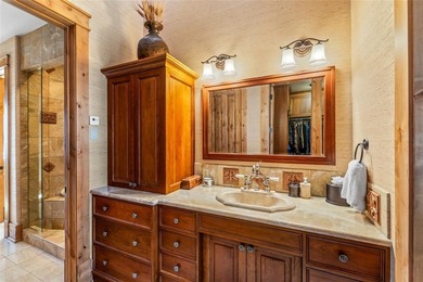 Set on 7 private acres overlooking the 7th fairway of Catamount on Catamount Ranch and Club in Colorado - for sale on GolfHomes.com, golf home, golf lot