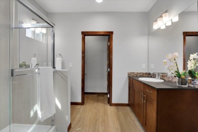This beautifully designed 3 bed, 2 bath home offers style on Trailhead At Liberty Lake in Washington - for sale on GolfHomes.com, golf home, golf lot