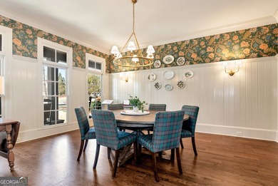 Nestled on a private .88-acre wooded lot in the prestigious on The River Club in Georgia - for sale on GolfHomes.com, golf home, golf lot