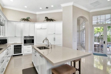 Discover timeless elegance in this fully renovated 5-bedroom, 5 on Palm Beach Polo and Country Club in Florida - for sale on GolfHomes.com, golf home, golf lot