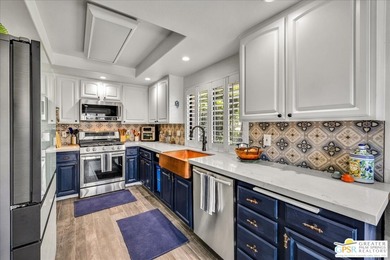Beautifully updated 2BD/2BA end unit in the sought-after West on Cathedral Canyon Golf and Tennis Club in California - for sale on GolfHomes.com, golf home, golf lot