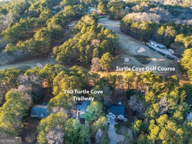 Completely remodeled/upgraded 3-bedroom & 2-bathroom home on Turtle Cove Golf Course in Georgia - for sale on GolfHomes.com, golf home, golf lot