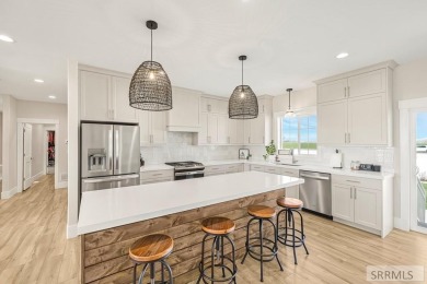 Experience luxury living in this exceptional 2023 home in on Sage Lakes Municipal Golf Course in Idaho - for sale on GolfHomes.com, golf home, golf lot