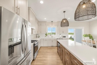 Experience luxury living in this exceptional 2023 home in on Sage Lakes Municipal Golf Course in Idaho - for sale on GolfHomes.com, golf home, golf lot