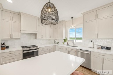 Experience luxury living in this exceptional 2023 home in on Sage Lakes Municipal Golf Course in Idaho - for sale on GolfHomes.com, golf home, golf lot