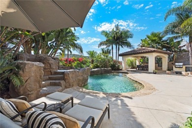 Welcome to this exquisite 5-bedroom, 5.5-bathroom semi-custom on Talega Golf Club in California - for sale on GolfHomes.com, golf home, golf lot