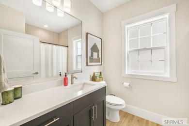 Experience luxury living in this exceptional 2023 home in on Sage Lakes Municipal Golf Course in Idaho - for sale on GolfHomes.com, golf home, golf lot