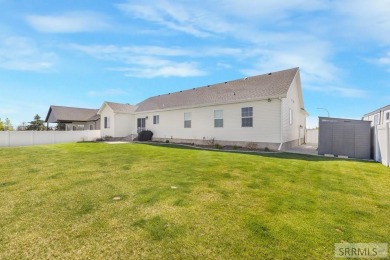 Experience luxury living in this exceptional 2023 home in on Sage Lakes Municipal Golf Course in Idaho - for sale on GolfHomes.com, golf home, golf lot