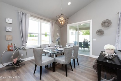 The Kingston has a large chef's kitchen with island, a spacious on Prairie Falls Golf Club in Idaho - for sale on GolfHomes.com, golf home, golf lot