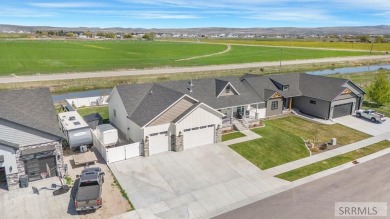 Experience luxury living in this exceptional 2023 home in on Sage Lakes Municipal Golf Course in Idaho - for sale on GolfHomes.com, golf home, golf lot
