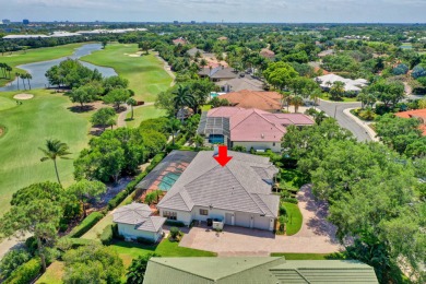 Expansive pool home privately nestled on the 15th hole of Bear on Bear Lakes Country Club in Florida - for sale on GolfHomes.com, golf home, golf lot
