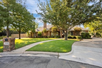 Nestled in a serene location backing up to the Lake Waco Golf on The Lake Country Club - Lake Waco in Texas - for sale on GolfHomes.com, golf home, golf lot