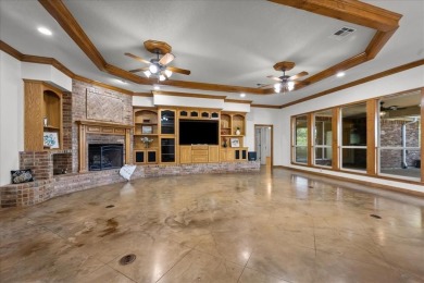 Nestled in a serene location backing up to the Lake Waco Golf on The Lake Country Club - Lake Waco in Texas - for sale on GolfHomes.com, golf home, golf lot