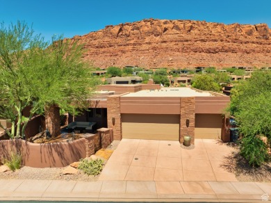 Southwestern desert masterpiece where you'll enjoy your very own on Entrada at Snow Canyon in Utah - for sale on GolfHomes.com, golf home, golf lot