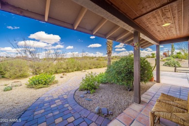 Million Dollar View! Sit on your back patio or in the spa on Wickenburg Country Club in Arizona - for sale on GolfHomes.com, golf home, golf lot