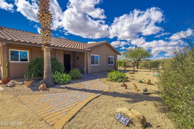 Million Dollar View! Sit on your back patio or in the spa on Wickenburg Country Club in Arizona - for sale on GolfHomes.com, golf home, golf lot