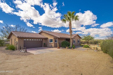 Million Dollar View! Sit on your back patio or in the spa on Wickenburg Country Club in Arizona - for sale on GolfHomes.com, golf home, golf lot