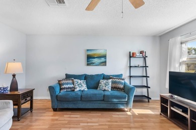 This FURNISHED 2-bed, 2-bath condo in the active and engaging on Sandpiper Golf Club in Florida - for sale on GolfHomes.com, golf home, golf lot