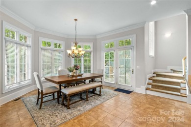 Stately all brick home w/breathtaking golf course views on Trump National Golf Club Charlotte in North Carolina - for sale on GolfHomes.com, golf home, golf lot