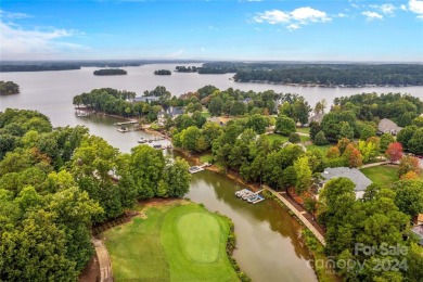 Stately all brick home w/breathtaking golf course views on Trump National Golf Club Charlotte in North Carolina - for sale on GolfHomes.com, golf home, golf lot