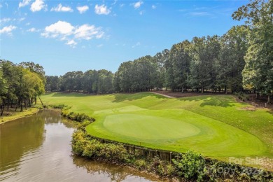 Stately all brick home w/breathtaking golf course views on Trump National Golf Club Charlotte in North Carolina - for sale on GolfHomes.com, golf home, golf lot