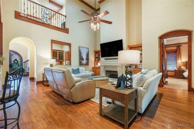 This custom-built, two-story home, constructed in 2013, is on Wynlakes Golf and Country Club in Alabama - for sale on GolfHomes.com, golf home, golf lot