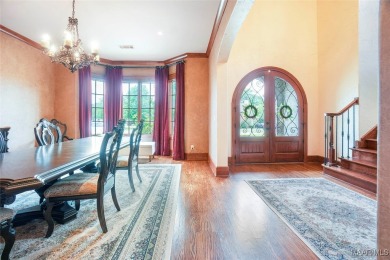 This custom-built, two-story home, constructed in 2013, is on Wynlakes Golf and Country Club in Alabama - for sale on GolfHomes.com, golf home, golf lot