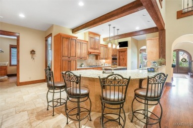 This custom-built, two-story home, constructed in 2013, is on Wynlakes Golf and Country Club in Alabama - for sale on GolfHomes.com, golf home, golf lot