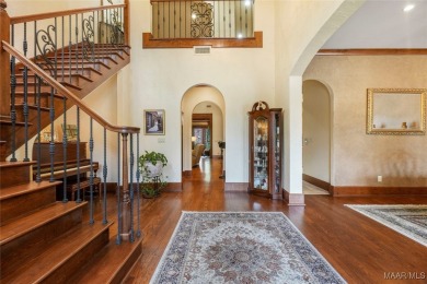 This custom-built, two-story home, constructed in 2013, is on Wynlakes Golf and Country Club in Alabama - for sale on GolfHomes.com, golf home, golf lot