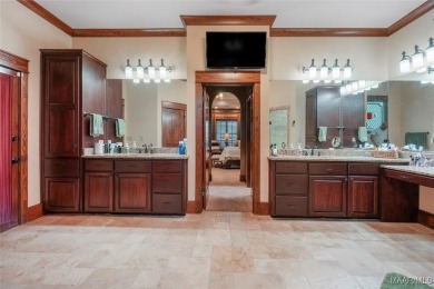 This custom-built, two-story home, constructed in 2013, is on Wynlakes Golf and Country Club in Alabama - for sale on GolfHomes.com, golf home, golf lot