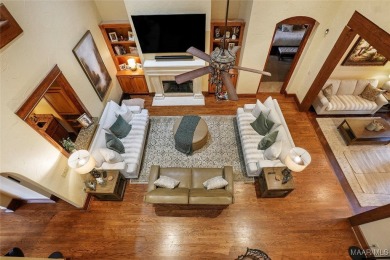 This custom-built, two-story home, constructed in 2013, is on Wynlakes Golf and Country Club in Alabama - for sale on GolfHomes.com, golf home, golf lot