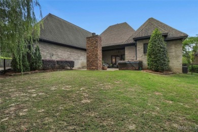This custom-built, two-story home, constructed in 2013, is on Wynlakes Golf and Country Club in Alabama - for sale on GolfHomes.com, golf home, golf lot