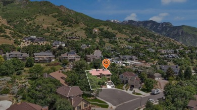 This captivating home is nestled in a quiet cul de sac within a on Old Mill Golf Course in Utah - for sale on GolfHomes.com, golf home, golf lot