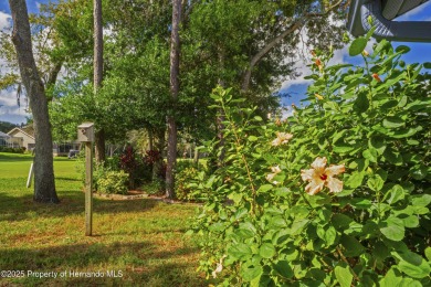 Wow!!! Golf course view!! Swing into Timber Pines community and on Timber Pines Golf Course in Florida - for sale on GolfHomes.com, golf home, golf lot