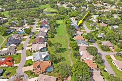 Wow!!! Golf course view!! Swing into Timber Pines community and on Timber Pines Golf Course in Florida - for sale on GolfHomes.com, golf home, golf lot