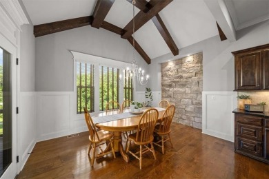 Experience elegance and timeless craftsmanship in this on Heritage Park Golf Course in Kansas - for sale on GolfHomes.com, golf home, golf lot
